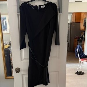 Calvin Klein Black Long Sleeve Dress